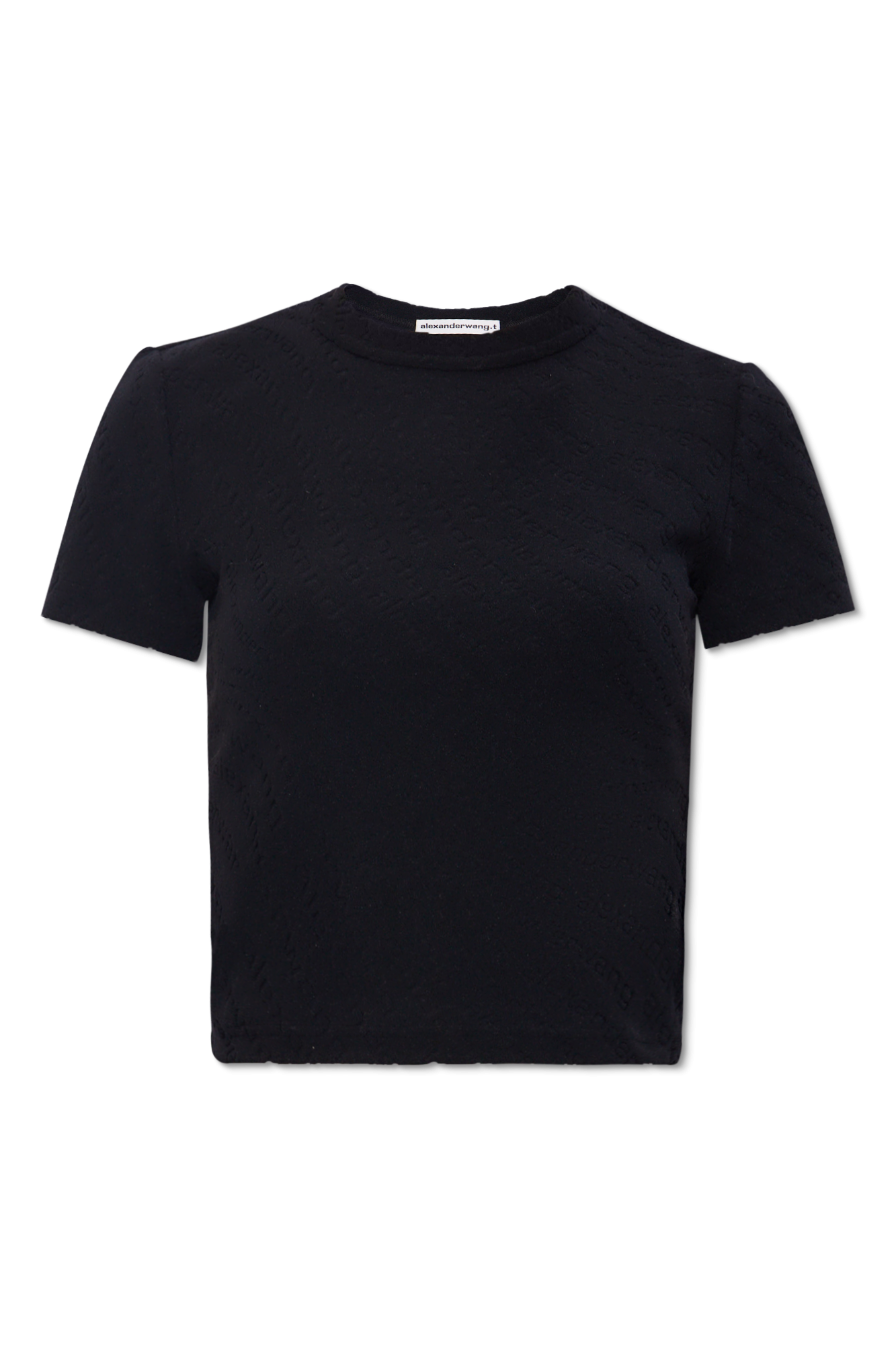 Black T-shirt with logo T by Alexander Wang - Vitkac Canada